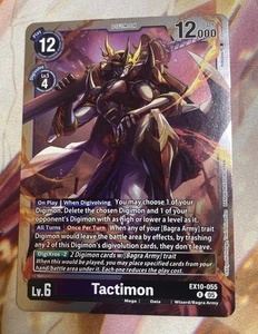 Tactimon Foil - EX10-055 Rare - Digimon TCG - Picture 1 of 1