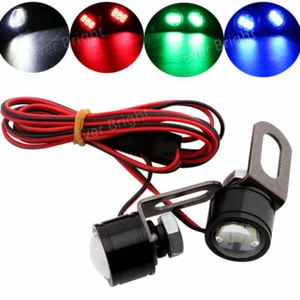 1Pair 5630 3SMD Motorcycle Headlight LED Strobe Light Driving Fog Lamp Spotlight - Picture 1 of 12