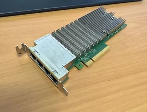 Dell 008XJ7 (Intel x710-T4) Quad Port 10Gbit Ethernet Network Card - Picture 1 of 3