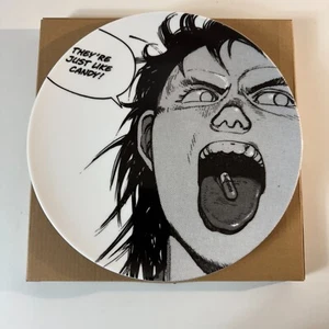 Supreme AKIRA Pillola Piatto Ceramica FW17 Bianco Stampa GRAFICA NUOVO - Foto 1 di 8