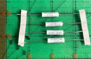 Axial Polypropylene Film Capacitor 1200pF 1600v MF1206TX .0012uF Audio New 4pcs - Picture 1 of 3