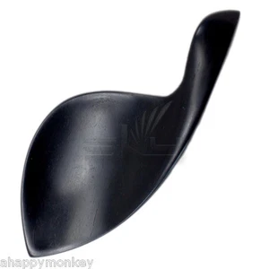 Ebony 4/4 Violin Chinrest Chin Rest + FREE Clamp - Picture 1 of 2