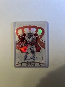 COLOR MATCH! 2020 Chronicles Draft Crown Royale Red /49 KJ Hill #63 Ohio State - Picture 1 of 2