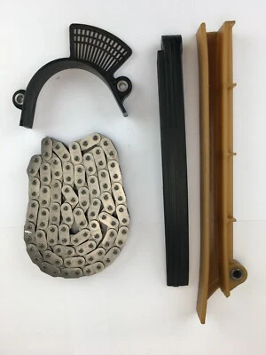 KTM XC 525 ATV 2009 CAMSHAFT CHAIN WITH SLIDERS GUIDES GUARDS 59036013000 - Image 1 of 4