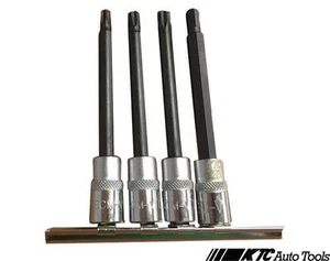 4PCS 1/4"dr Star AIRBAG TOOL(T25/T27/T30) Audi /Volkswagen /BMW/Benz / Vauxhall - Picture 1 of 1