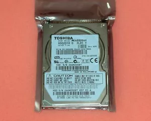 Toshiba 2.5" 40GB 5400rpm 8MB Cache IDE MK4032GAX Laptop HDD Hard Drive - Picture 1 of 2