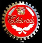 BADGE CALANDRE VOITURE CLASSIQUE ELDORADO EMBLÈME