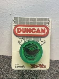 1997 NEW DUCAN BUTTERFLY #3058NP YO-YO LIME GREEN COLOR NEW IN ORIGINAL PACKAGE - Picture 1 of 2