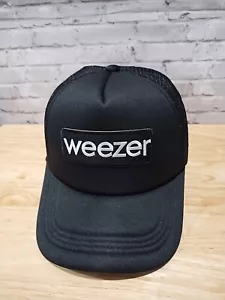 WEEZER Trucker Hat American Rock Band Adult Baseball Mesh Cap - Picture 1 of 6