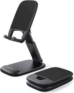 Lamicall Foldable Phone Stand for Desk - Height Adjustable Cell Phone Holder Por - Picture 1 of 14
