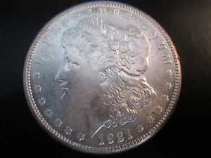 1921-S Morgan Silver Dollar UNC MS++ - Picture 1 of 2
