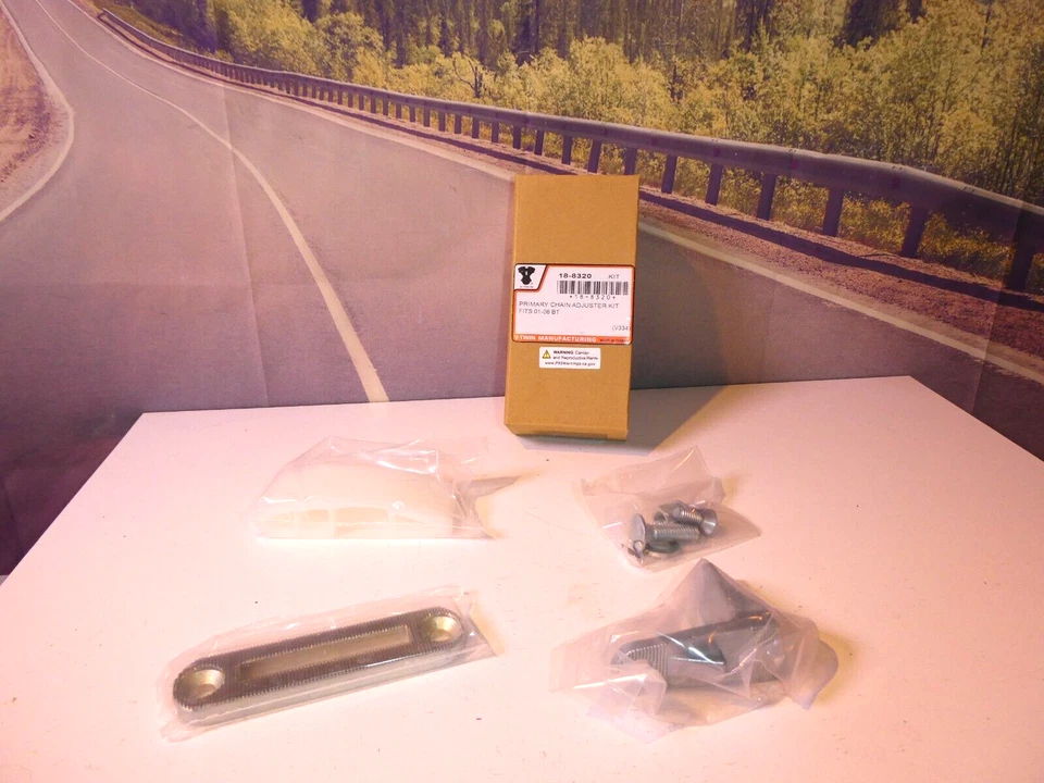 Kit tensor de corrente Harley FLST 2001-2005 FXD 2001-06 FXST BT V-Twin 18-8320 Y1 - Imagem 1 de 4