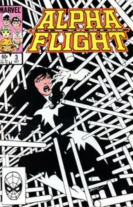 ALPHA FLIGHT 3 Near Mint NM M Mint 9.6 9.8 NON-CIRCULATED CASES STOCK IMAGE - Picture 1 of 2