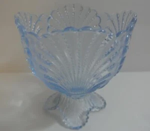 Cuchara de apio jarrón de colección con cuentas azul hielo con patas azul hielo estampado M - Imagen 1 de 4