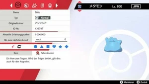 Shiny Japanisches Ditto Pokemon Schwert Schild 6DV! + Fatumknoten Masuda - Picture 1 of 4