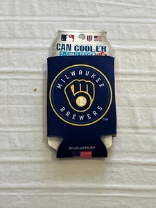 Milwaukee Brewers MLB 2-Sided Koozies Coozies Can Cooler Wincraft - Picture 1 of 2
