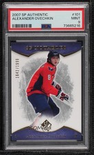 2007-08 SP Authentic Notables /1999 Alex Ovechkin Alexander #101 PSA 9 MINT