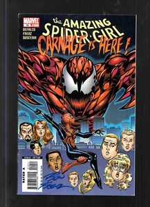 Amazing Spider-Girl 10 2007 signed Ron Frenz Pittsburgh Comic Con CARNAGE - Bild 1 von 3