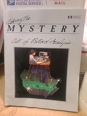 Libro manual de colección 1985 Hewlett Packard sacando el misterio del análisis de protocolo Foto 1 de 4