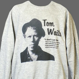Tom Waits Blues Indie Punk Rock Sweatshirt Jumper Unisex Grey S-3XL - Picture 1 of 1