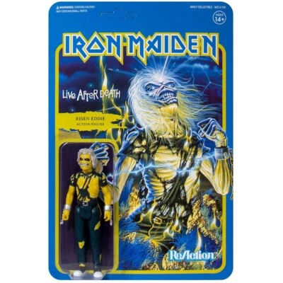 SUPER7 ReAction • IRON MAIDEN • Life After Death • RISEN EDDIE • 3 ¾" • SHIPS FREE