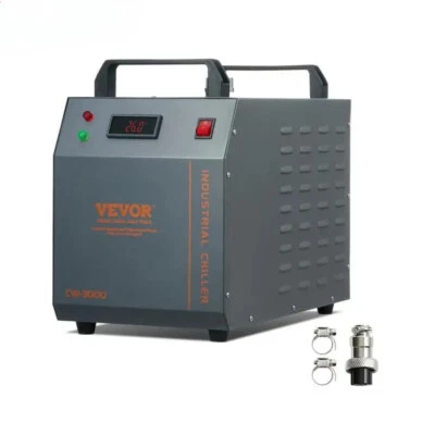 Enfriador de agua industrial capacidad de tanque refrigerado por aire para máquina de grabado láser Foto 1 de 4