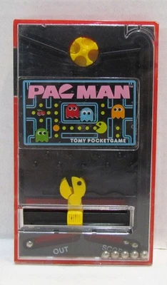 JUEGO DE BOLSILLO PAC MAN TOMY VINTAGE FUNCIONA Nº 7015 BALLY MIDWAY AÑOS 80 ARCADE 1982 Foto 1 de 2