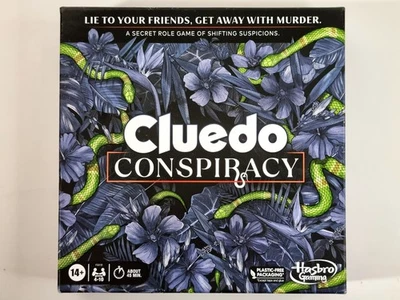 CLUEDO Conspiracy Board Game Hasbro New Sealed Contents 14 years+ - Image 1 of 4