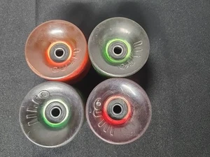 Set Of 4 Vintage Original OJ III Skateboard Wheels 60mm - Picture 1 of 3