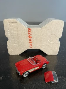 Franklin Mint 1957 Chevrolet Corvette Fuelie 1:43 Scale Diecast Replica w/Box - Picture 1 of 24