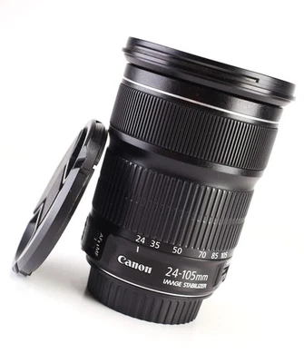 Canon EF 24-105mm F3.5-5.6  IS STM AF Zoom Lens  Refurbished +12Month Guarantee. - Image 1 of 4