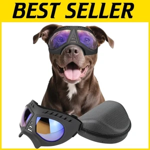 UV Protection Dog Sunglasses for Medium to Large Breeds, Outdoor Adventure Ready - Picture 1 of 9