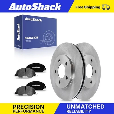 Front Brake Rotors Ceramic Pads for 2005-2010 Ford Mustang 4.0L V6 Foto 1 de 4