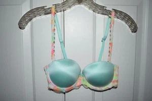 Victoria's Secret PINK Gr. 32B Pink Flirt Multi-Way Push-Up BH Seafoam Green - Bild 1 von 10
