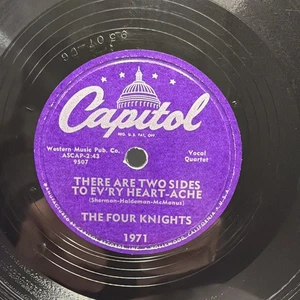 Four Knights – Walkin' In The Sunshine / There Are Two Sides To Ev'ry Heart-Ache - Picture 1 of 4