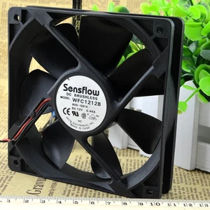 Sensflow WFC1212B 12cm dual ball bearing 12025 thermostat Silent Chassis Fan - Bild 1 von 2