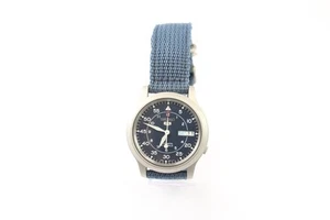 Seiko 5 Blue Dial Field Style Watch Automatic 7S26-02J0 Working - Picture 1 of 6