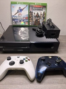 Microsoft Xbox One 500 GB Black Console 1540 w/ 2 Controller & 2games Works Gr8 - Picture 1 of 6