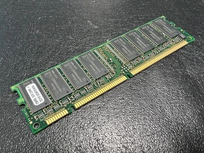 256 MB  SDR DIMM H PC133-322-620 168pin SDRAM DIMM H 32ZHS 020PS04054 INFINEON - Image 1 of 3