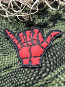 PvC 3D Hang Loose… Morale Tactical Hook And Loop Patch High Quality 3d - Picture 1 of 5