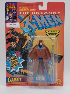 Figura de acción Toy Biz The Uncanny X-MEN GAMBIT 1992 Foto 1 de 4