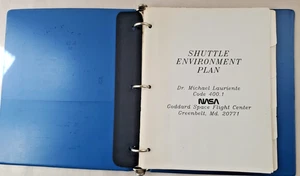 NASA Shuttle Environment Plan January 1985 - Foto 1 di 19