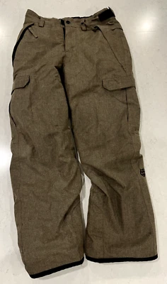 YOUTH 686 Infinity Insulated Cargo Ski / Snowboard Pant M Khaki/Light Brown - Image 1 of 4