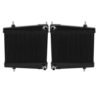 Performance Aluminum Auxiliary Radiators for Toyota Supra 3.0 GR BMW Z4 M40i B58 - image 1 of 4