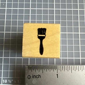 S1, Ann-Ticiparions Rubber Stamp, Paint Brush - Picture 1 of 3
