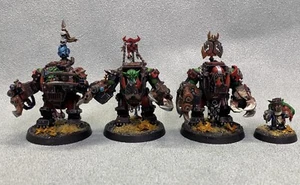 Warhammer 40K Orks Presale Painted Games Workshop Meganobz Miniature Models Army - Picture 1 of 5