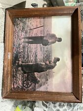 The Angelus.        by J.F. Millet  Solid Wood Framed Rustic Farmhouse Art Decor