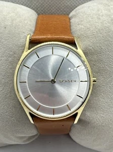 Skagen Holst SKW2344 Women's Brown Leather Analog Dial Quartz Wrist Watch AEA313 - Picture 1 of 11