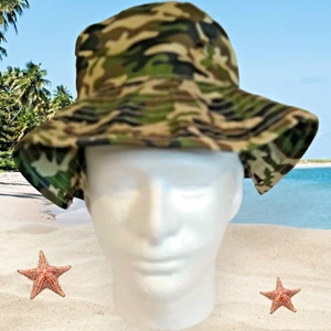 Sombrero de cubo Boonie al aire libre unisex pesca al aire libre caza safari verano gorra para el sol - Imagen 1 de 16