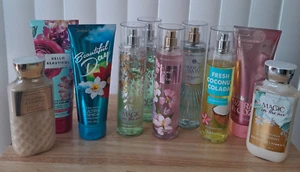 Lot of 10 Bath & Body Works VS Lotion Cream Spray Mist Hello Beautiful Day Magic - Picture 1 of 12